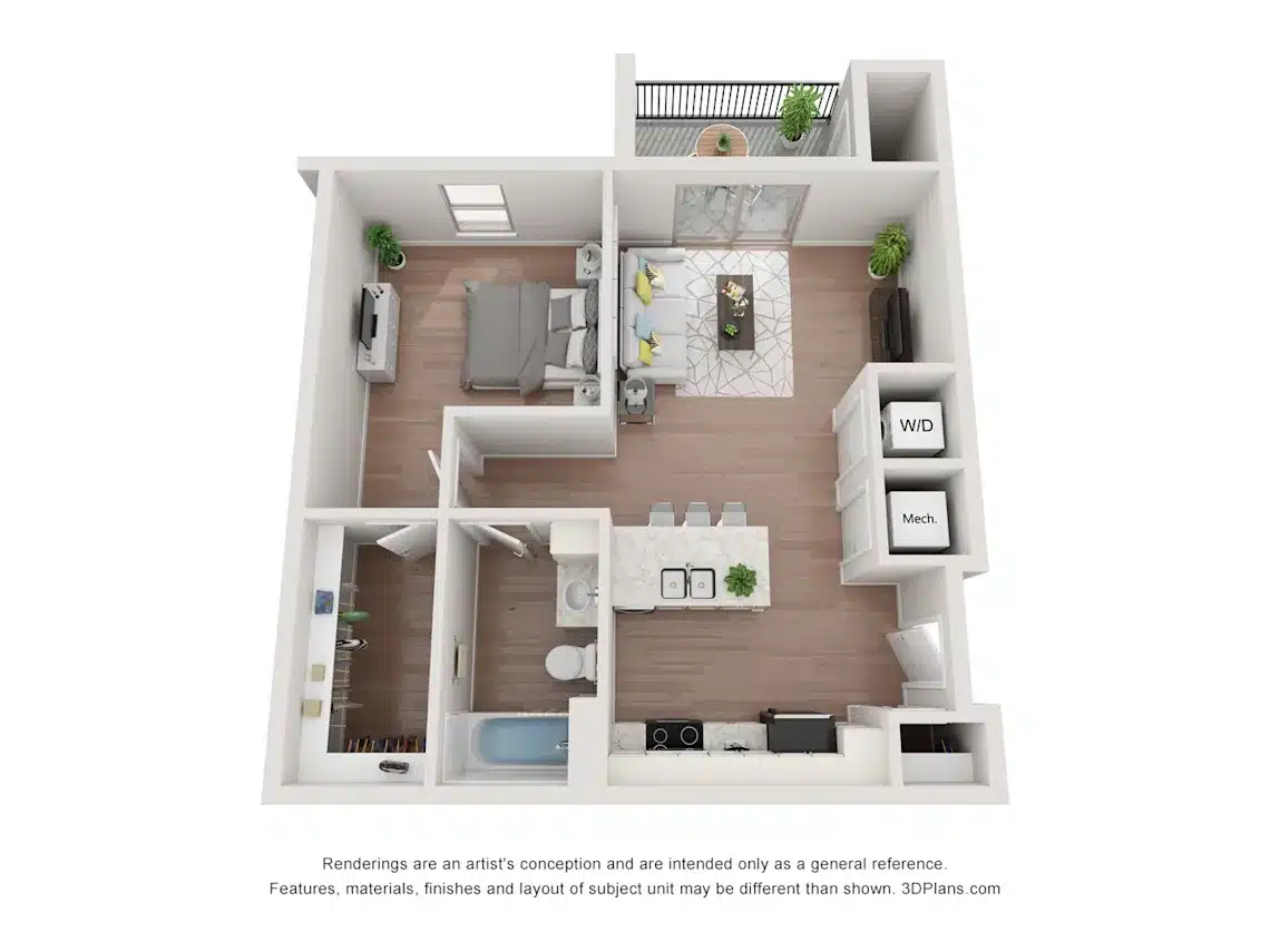 prairie luxury_one bedroom(2)